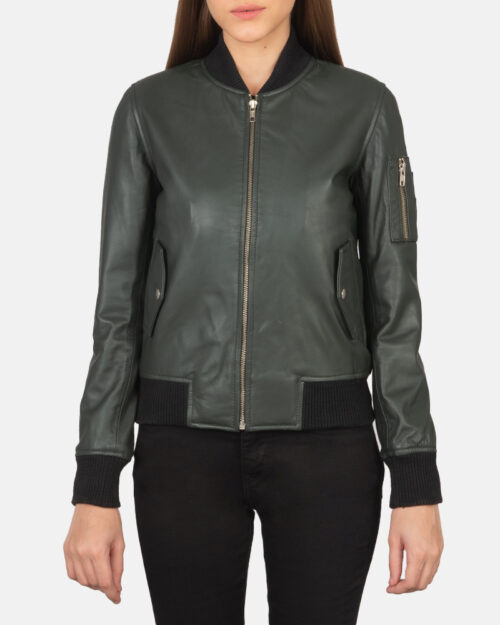 Jungle Storm Ma-1 Green Bomber Jacket